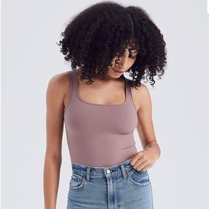 Abercrombie & Fitch Seamless Tank Bodysuit